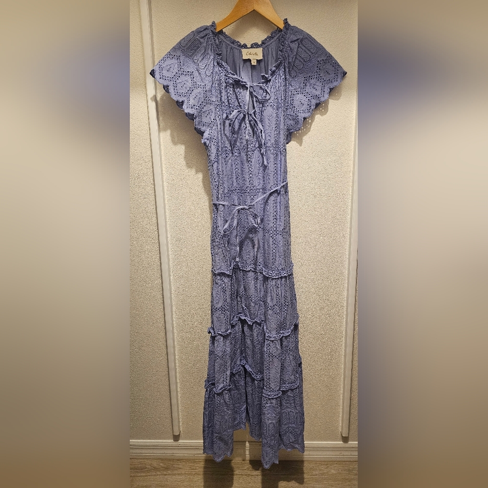 Cleobella Mallory Ankle Dress Medium - Picture 4 of 6